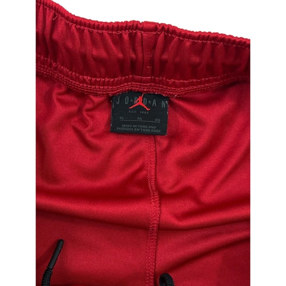 Nike Jordan Men Red Basketball Shorts Sz XL Drawstring Logo On Side - Picture 3 of 5